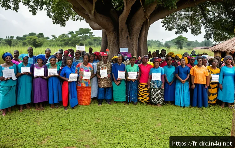 콩고 민주 공화국 유명 인물 - A group of courageous human rights activists in Kinshasa organizing a civic education campaign in a ...